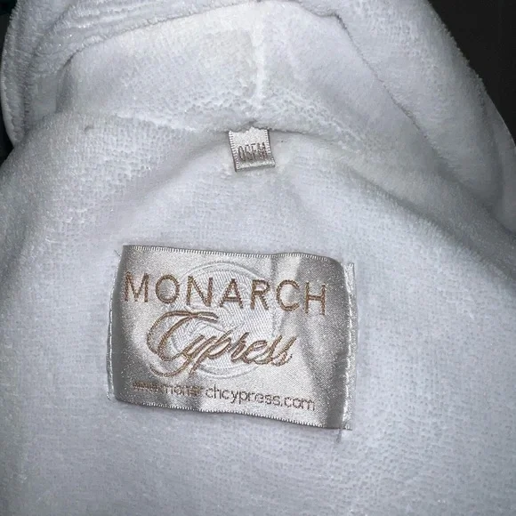 Warm Cozy White Women's Monarch Cypress Bathrobe - OSFM - Picture 9 of 13